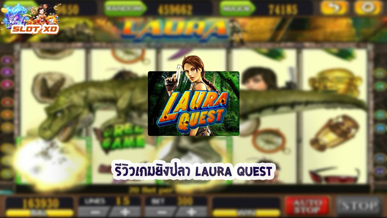 รีวิวเกมสล็อต Laura Quest 2021