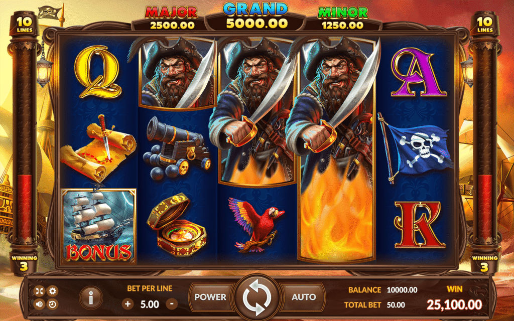 เกม BlackBeard Legacy สล็อตโจรสลัดสุดมันส์