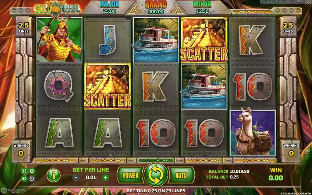 สมัครเล่น Gold Trail พร้อมรับโบนัสทันที!
