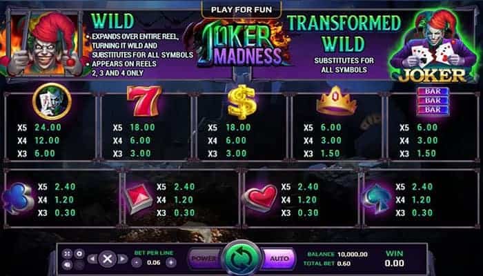 เล่น Joker Madness บนมือถือ สะดวก ลื่นไหล ทุกที่ทุกเวลา